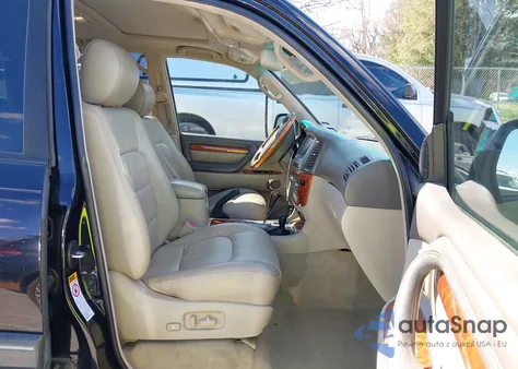 2004 Lexus Lx 470 z USA, uszkodzony, nr VIN JTJHT00W543548348